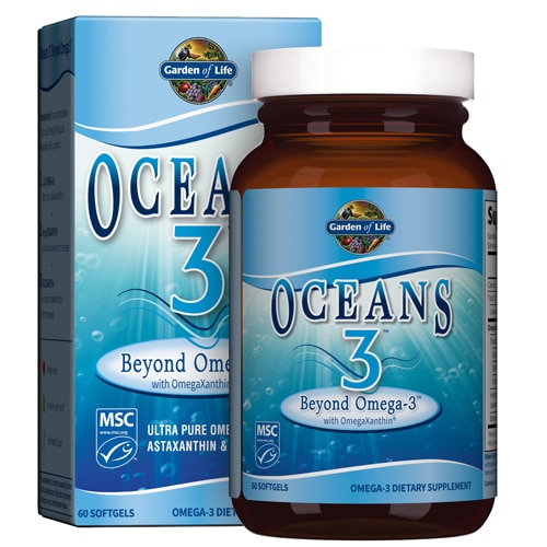 Garden of Life Oceans 3™ Beyond Omega-3™ with OmegaXanthin™