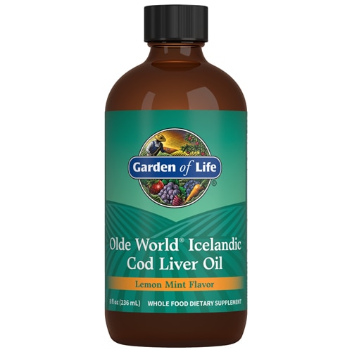 Garden of Life Olde World® Icelandic Cod Liver Oil Lemon Mint