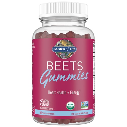 Garden of Life Organic Beets Gummies Raspberry