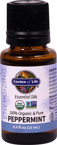 Garden of Life Organic Essential Oils Peppermint