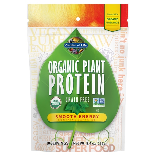 Garden of Life Organic Plant Protein Smooth Energy