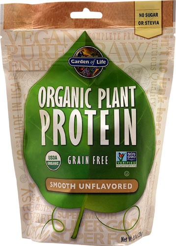 Garden of Life Organic Plant Protein Smooth Unflavored