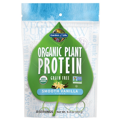 Garden of Life Organic Plant Protein Smooth Vanilla