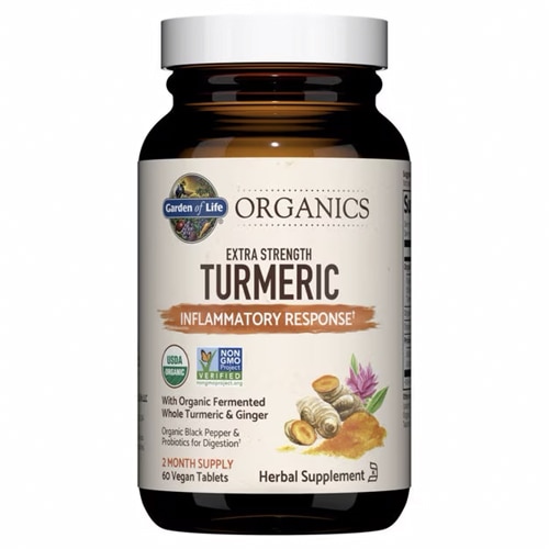 Garden of Life Organics Extra Strength Turmeric Inflammatory Response