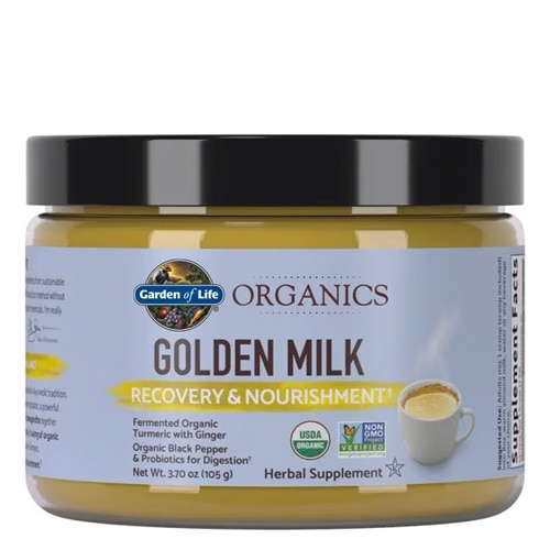 Garden of Life Organics Golden Milk Recovery & Nourishment Herbal Supplement
