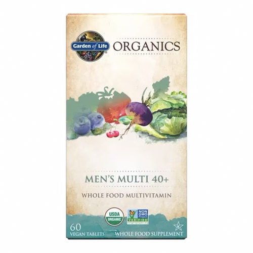 Garden of Life Organics Men's Multi 40 Plus