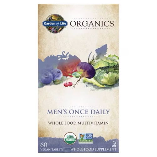 Garden of Life Organics Men's Once Daily Multivitamin