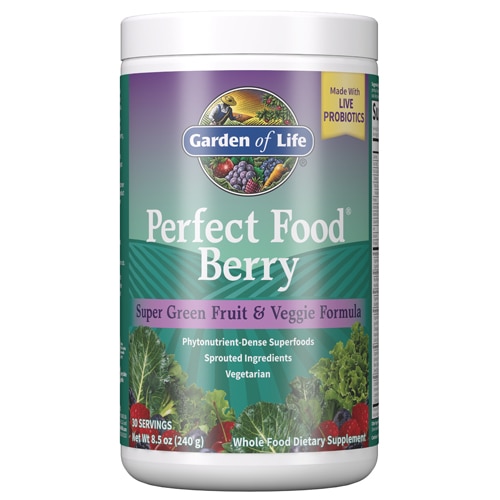 Garden of Life Perfect Food® Super Green Formula Berry