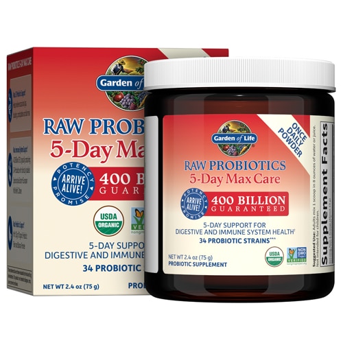 Garden of Life RAW Probiotics™ 5-Day Max Care