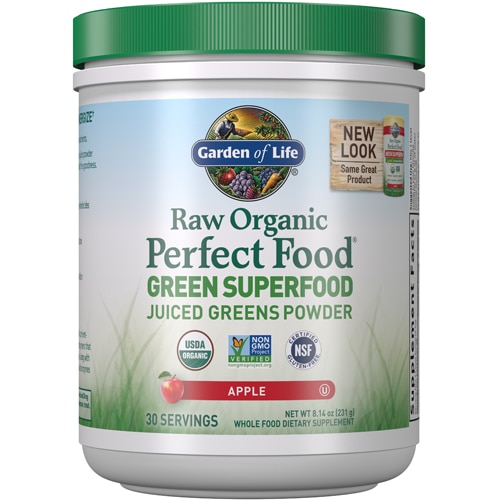 Garden of Life Raw Organic Perfect Food® Green Superfood Apple