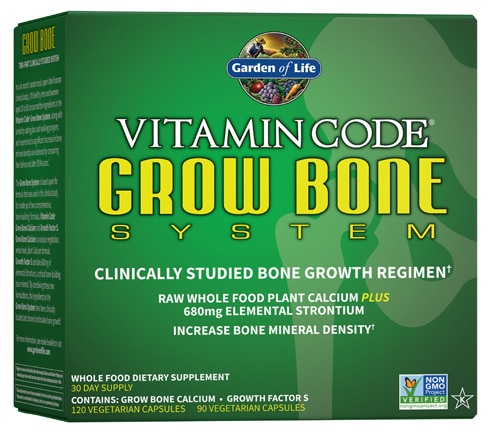 Garden of Life Vitamin Code® Grow Bone System 30 Day Supply