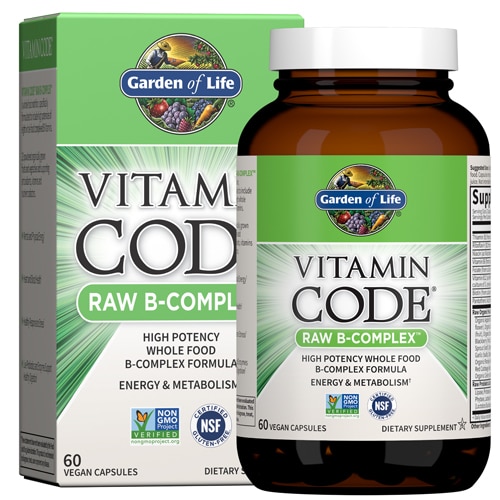 Garden of Life Vitamin Code RAW B-Complex