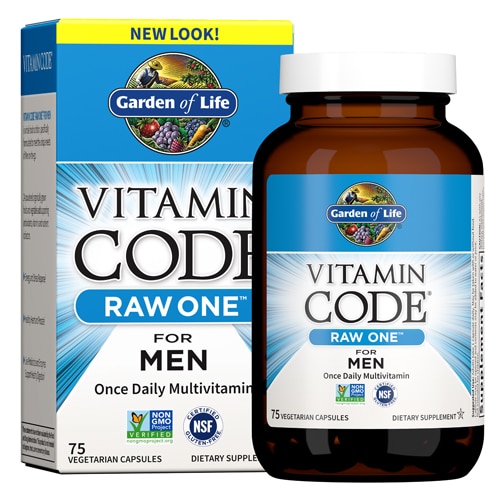 Garden of Life Vitamin Code® RAW One™ Multivitamin for Men