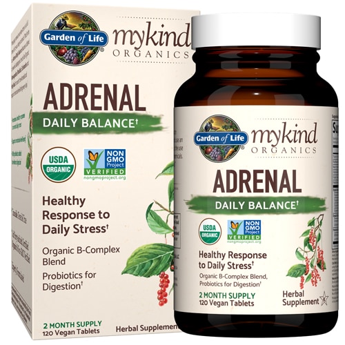 Garden of Life mykind Organics Adrenal Daily Balance