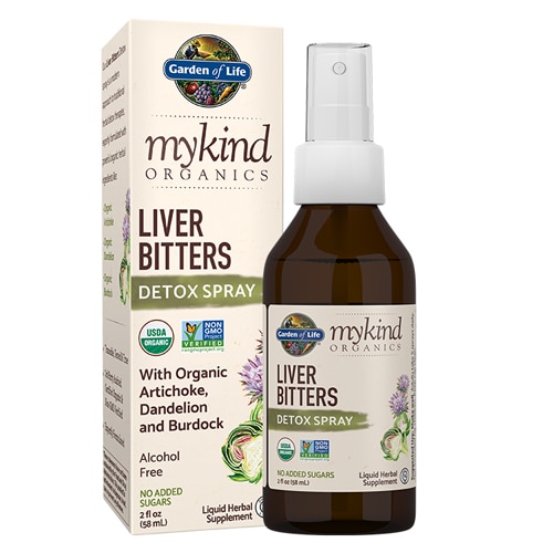 Garden of Life mykind Organics Liver Bitters Detox Spray