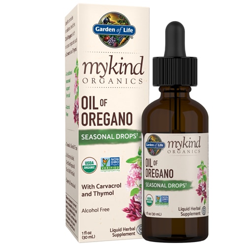 Garden of Life mykind Organics Oil of Oregano Seasonal Drops