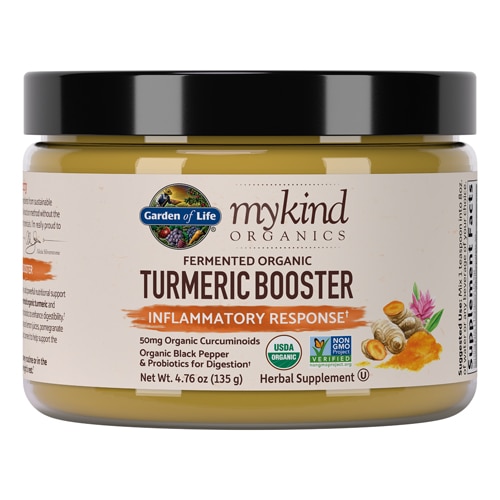 Garden of Life mykind Organics Turmeric Boost Inflammatory Response