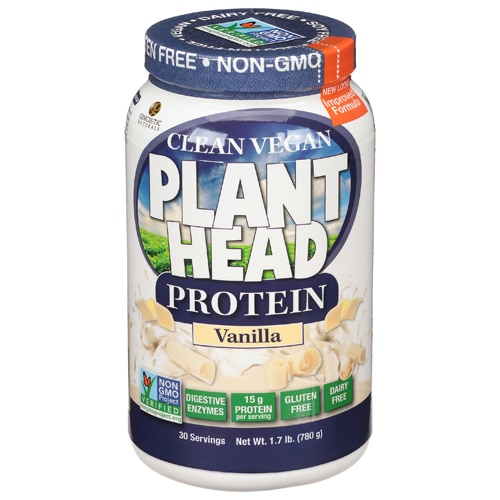 Genceutic Naturals Plant Head Protein Vanilla