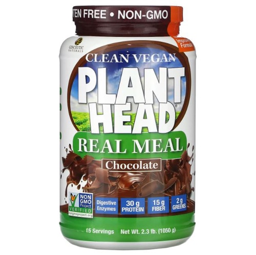 Genceutic Naturals Plant Head Real Meal Chocolate