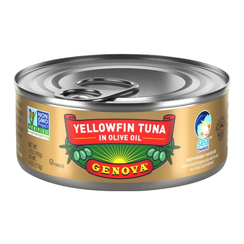 Genova Yellowfin Can Tuna in Olive Oil