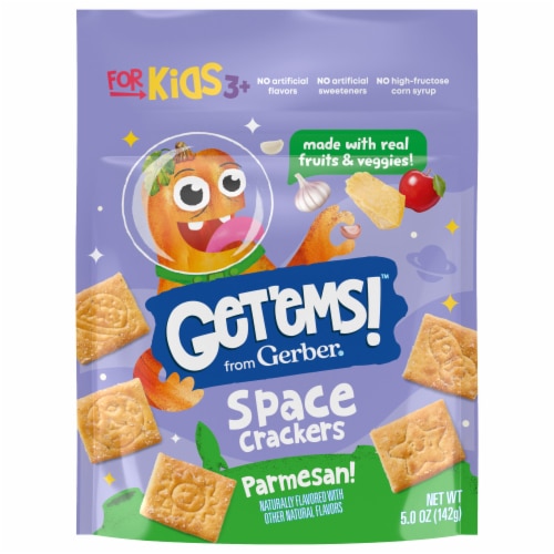 Gerber Kids Get'ems Space Crackers Parmasean