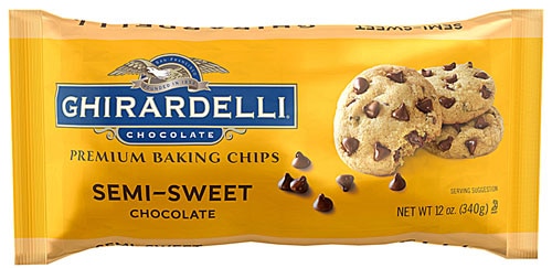 Ghirardelli Premium Baking Chips Semi Sweet Chocolate