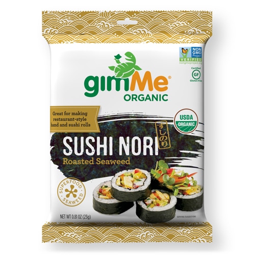 GimMe Organic Roasted Seaweed Sushi Nori