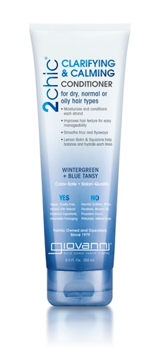 Giovanni 2chic Clarifying & Calming Conditioner Wintergreen & Blue Tansy