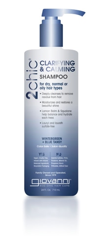 Giovanni 2chic Clarifying & Calming Shampoo Wintergreen & Blue Tansy