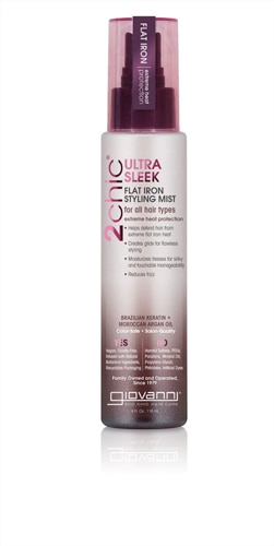 Giovanni 2chic Flat Iron Styling Mist with Brazilian Keratin and Argan Oil