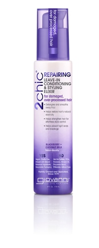 Giovanni 2chic Repairing Leave-In Conditioning & Styling Elixir Blackberry & Coconut Milk