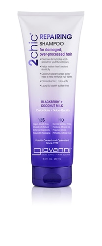 Giovanni 2chic Repairing Shampoo with Blackberry & Coconut Milk