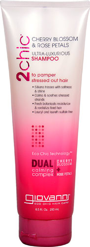 Giovanni 2chic Ultra-Luxurious Shampoo with Cherry Blossom & Rose Petals