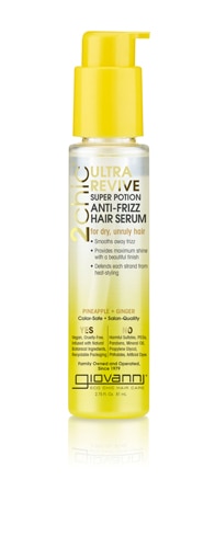 Giovanni 2chic Ultra-Revive Super Potion Anti-Frizz Hair Serum Pineapple & Ginger