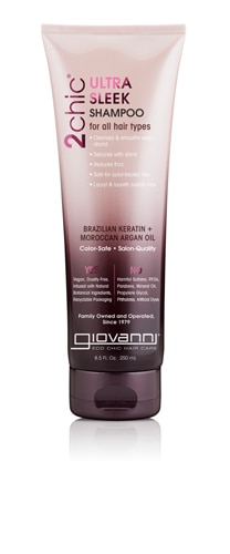 Giovanni 2chic Ultra-Sleek Shampoo with Brazilian Keratin and Argan Oil