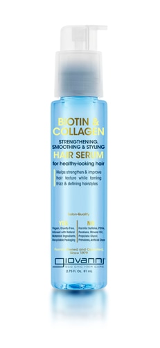 Giovanni Biotin & Collagen Hair Strengthening Smoothing & Styling Serum