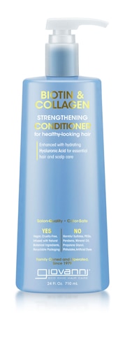 Giovanni Biotin & Collagen Strengthening Conditioner Value Size