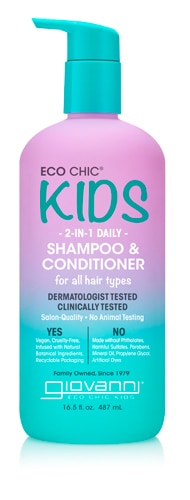 Giovanni Eco Chic Kids 2-in-1 Daily Shampoo & Conditioner