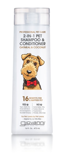 Giovanni Eco Chic Pet 2-in-1 Pet Shampoo & Conditioner Oatmeal & Coconut