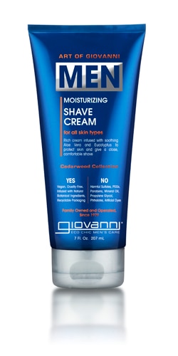 Giovanni Men Moisturizing Shave Cream - Cedarwood Collection