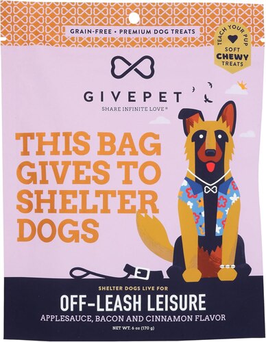 GivePet Premium Dog Treats Soft Chewy Off-Leash Leisure