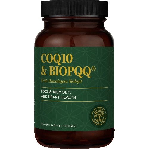 Global Healing CoQ10 & BioPQQ with Shilajit