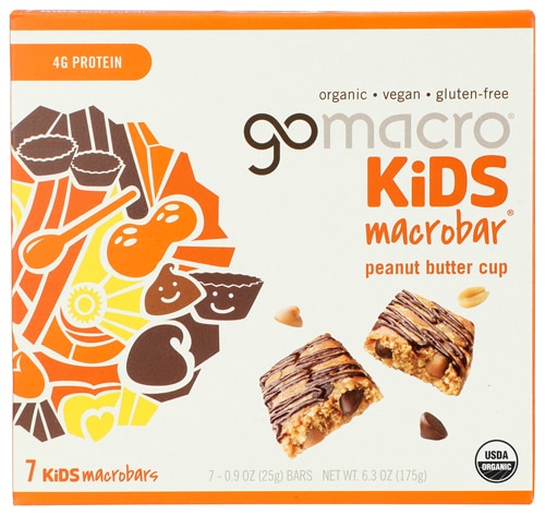 GoMacro Organic Gluten Free Macrobar Peanut Butter Cup