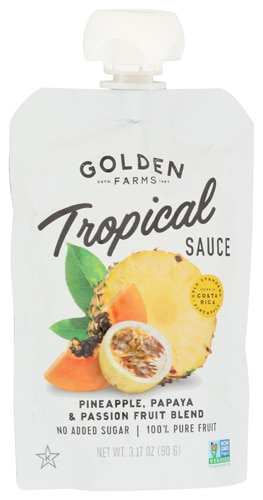 Golden Farms Organic Tropical Sauce - No Added Sugar