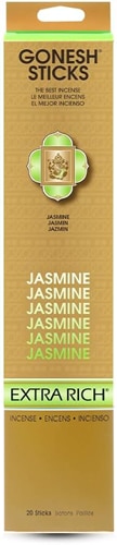 Gonesh Extra Rich Incense Single Note - Jasmine