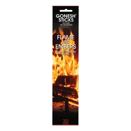 Gonesh Incense Blended Fall Scent - Flame and Embers By Fireside