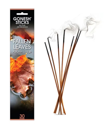 Gonesh Incense Blended Scent - Fallen Leaves Autumn Lodge