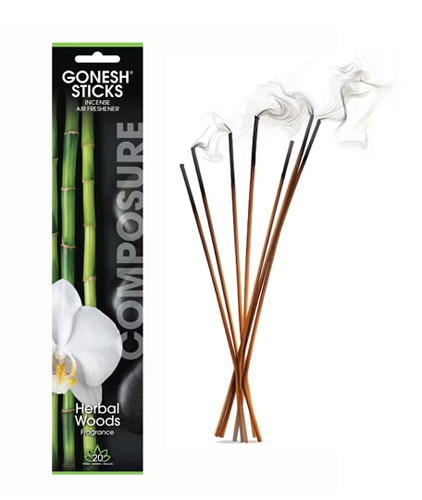 Gonesh Incense Wellness - Composure Herbal Woods