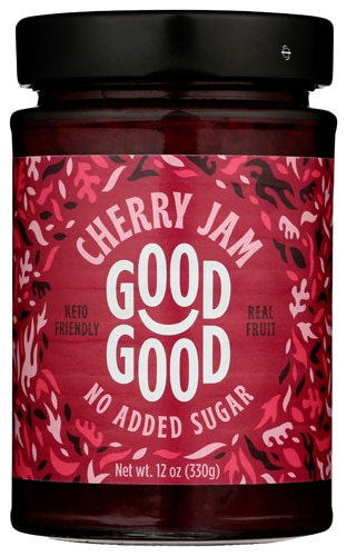 Good Good Vegan Gluten Free No Added Sugar Jams Cherry
