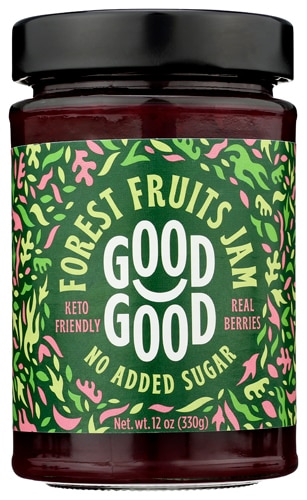 Good Good Vegan Gluten Free No Added Sugar Jams Forest Fruits
